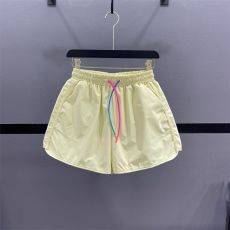 批发<b class='q'>糖果</b><b class='q'>色</b>抽绳阔腿裤女夏季薄款松紧腰显瘦跑步运动A字速干休闲短裤