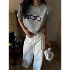 批发官图 21支纯棉210克100%棉短袖T恤女宽松<b class='q'>大码</b>印花