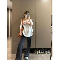 批发原版<b class='q'>特价</b>（40支奥代尔92%棉8%氨纶220克）一字肩露肩短袖T恤