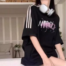 批发小红书原版<b class='q'>特价</b>（200克精梳紧密）抖音爆款三杠条纹纯棉T恤