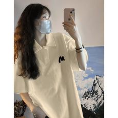 批发小红书原版<b class='q'>特价</b>（200克纯棉精梳紧密）抖音质量POLO领纯棉短袖t恤