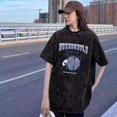 批发小红书原版<b class='q'>特价</b>（220克精梳紧密赛洛）水洗黑做旧抖音纯棉短袖t恤