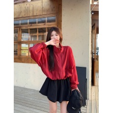 批发实拍实价仿苎麻天丝抽绳防晒短外套女夏宽松显瘦小个子轻薄上衣