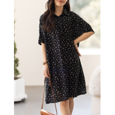 批发限价+12+小视频   碎花雪纺连衣裙女夏季新款<b class='q'>大码</b>女装宽松显瘦