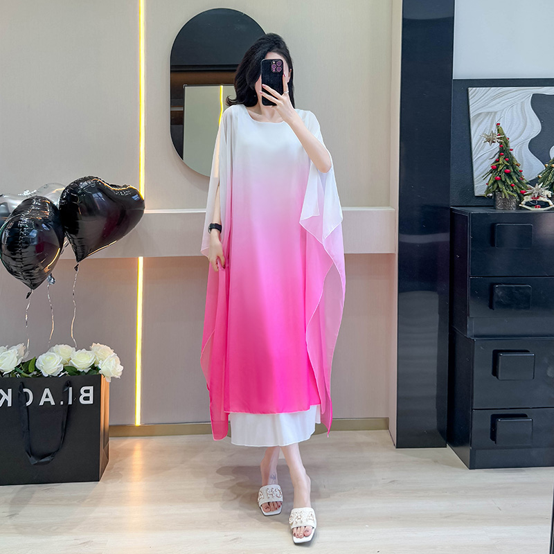 MY5344# 民族风女夏季新款禅舞服宽松连衣裙居士服茶服服古装飘逸长裙大码女裝貨源服裝批發