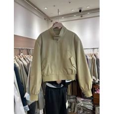 批发欧货短款棒球服外套女2025春季新款立领松紧收腰短款夹克上衣潮