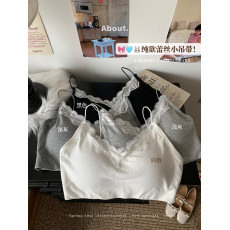 批发实价实拍法式V领蕾丝性感美背内衣<b class='q'>文胸</b>女士胸罩胸大显小爆款无痕