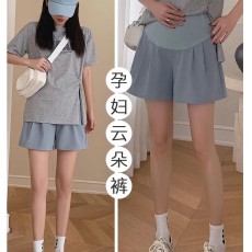 批发孕妇短裤夏季薄款外穿孕妇裤子夏天托腹裤五分<b class='q'>打底裤</b>孕妇装夏装