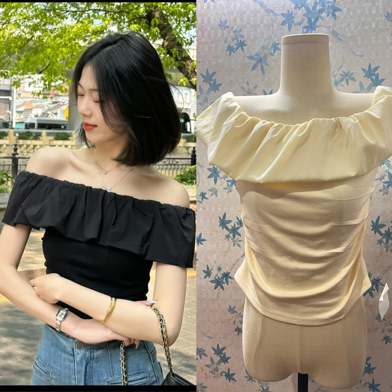 夏季新款一字肩修身露肩上衣女 服裝批發女裝批發服飾貨源