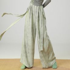 批发新款女装古典舞练功服女裤子飘逸阔腿裤成人舞蹈<b class='q'>服装</b>现代舞裤