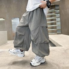 批发<b class='q'>男</b><b class='q'>童</b>夏装<b class='q'>裤子</b>2026新款工装休闲裤夏季薄款防蚊裤儿童夏款运动长裤