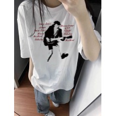 批发21支纯棉210克100%棉重磅美式复古<b class='q'>短袖</b><b class='q'>t</b><b class='q'>恤</b>女