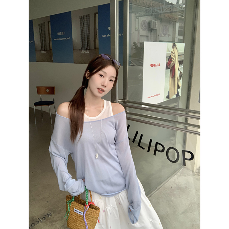 MY5780# 韩系慵懒两件套针织衫女裝貨源服裝批發