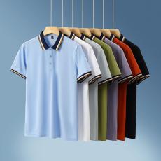 批发<b class='q'>定制</b>文化POLO衫工作服翻领印logo体恤（提前报货 跑量款 不散拿）