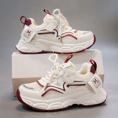 批发儿童运动鞋2025年夏季新款单网透气女宝宝老爹鞋时尚<b class='q'>百搭</b>男童单鞋