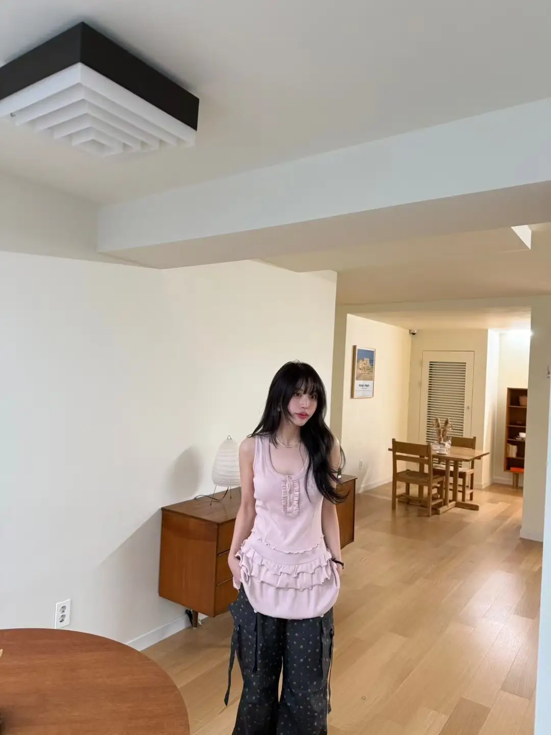 인스 허리 레이스 블라우스 원피스 상세 이미지 20