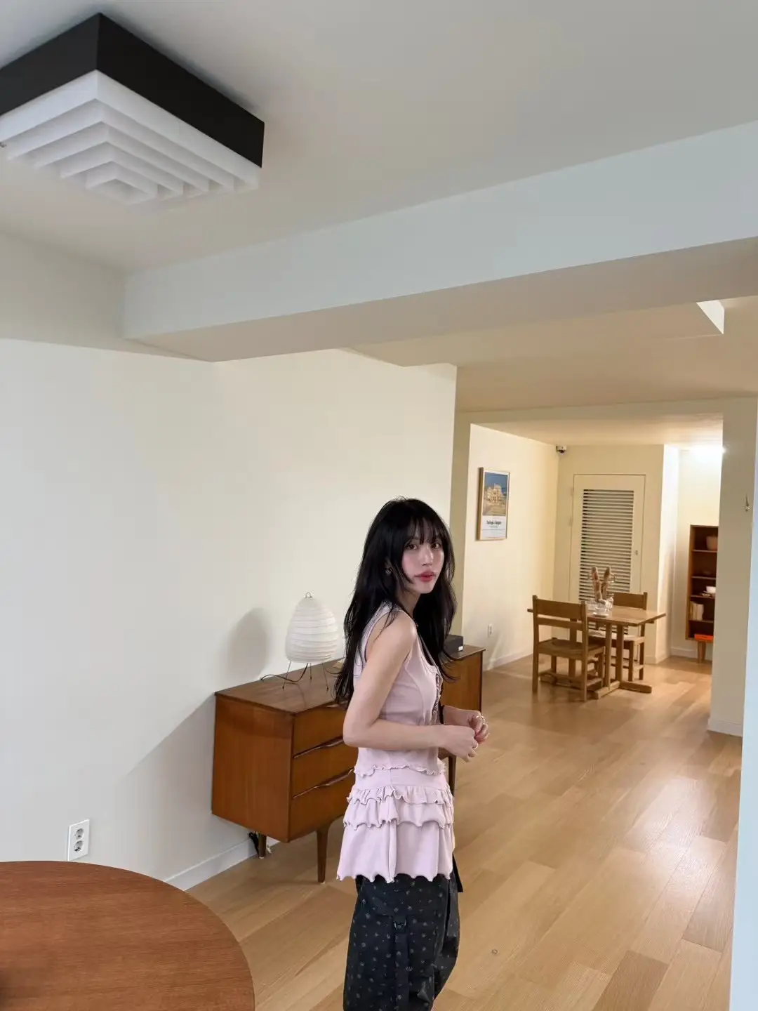 인스 허리 레이스 블라우스 원피스 상세 이미지 24