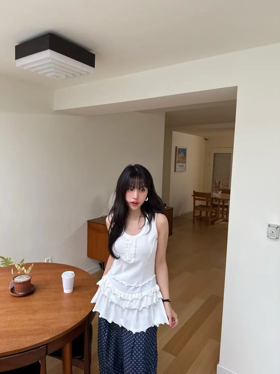 인스 허리 레이스 블라우스 원피스 상세 이미지 33