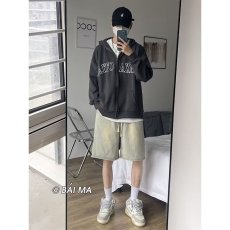 批发青春流行新款短裤<b class='q'>简约</b>夏季潮男慵懒日系ins牛仔裤百搭潮流气质
