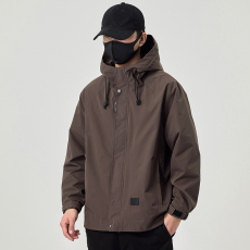 批发户外冲锋衣女2025秋季新款防风徒步骑行登山服潮流休男女同款