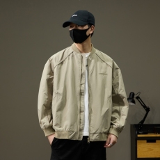 批发美式飞行员夹克男士2025春季新款潮牌刺绣宽松休闲棒球服