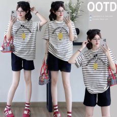 批发实拍2026<b class='q'>夏</b>季新款孕妇装T恤大码m---3xl