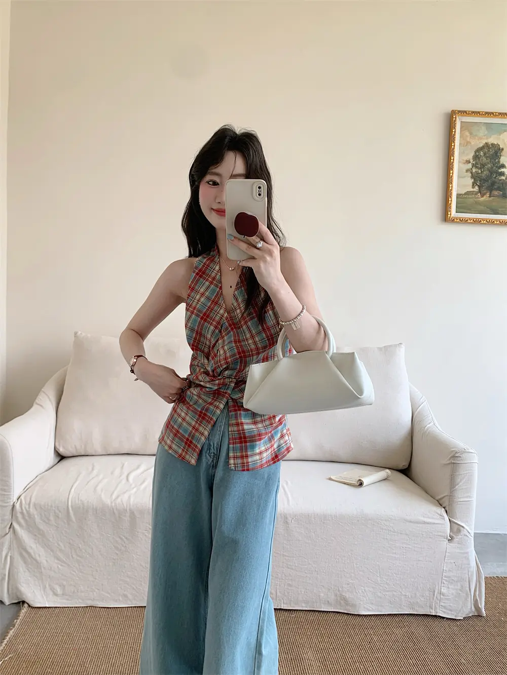 여성용 빅토리아 스타일 블라우스 상세 이미지 2