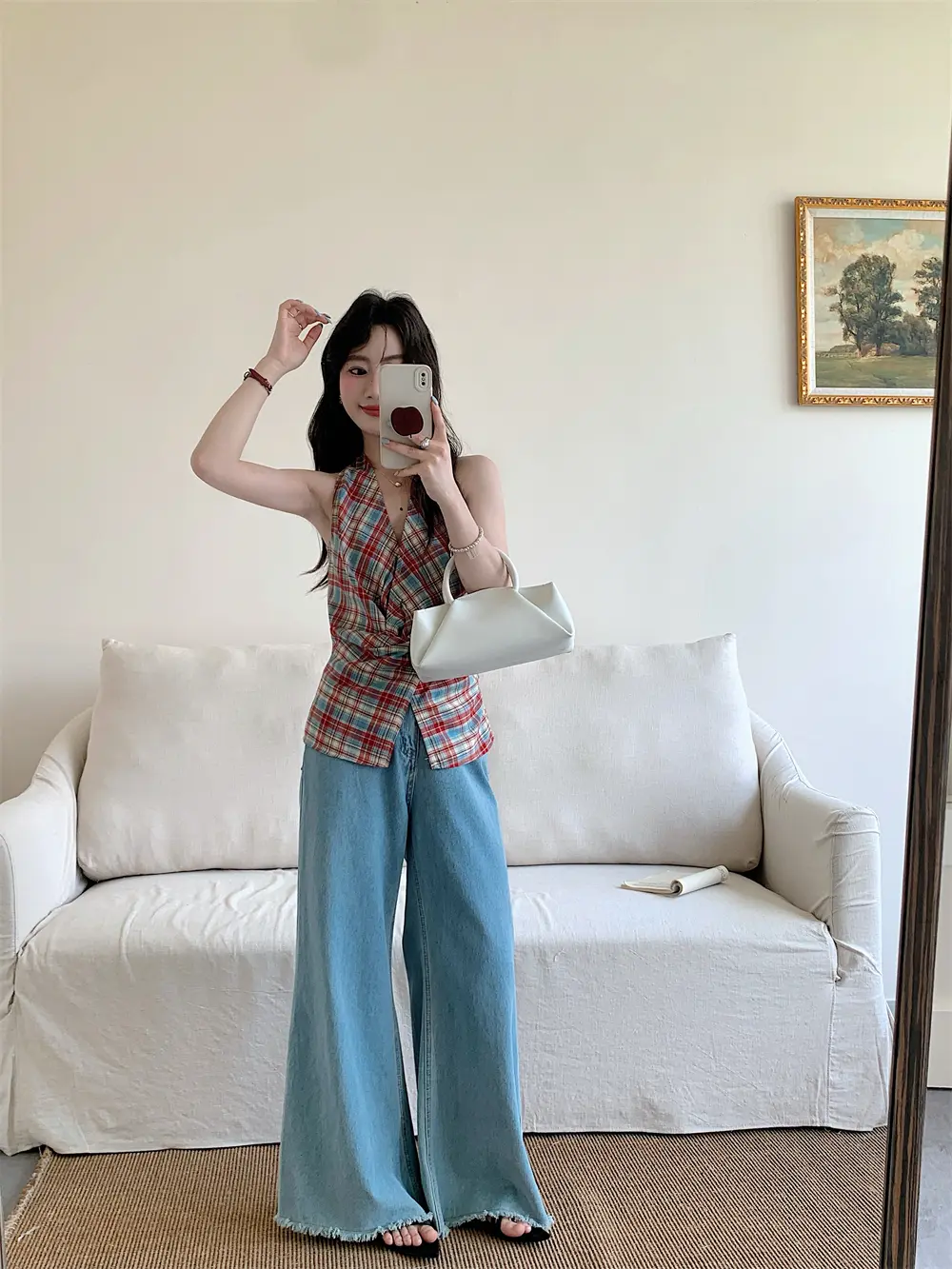 여성용 빅토리아 스타일 블라우스 상세 이미지 3