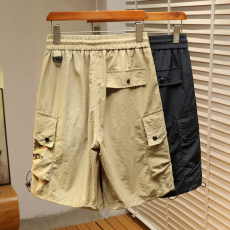批发<b class='q'>日系</b><b class='q'>复古</b>夏季立体大口袋机能工装短裤男设计感运动裤宽松休闲短裤