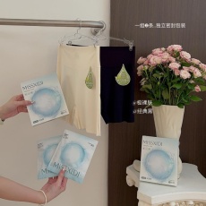 批发现货薄款冰丝透气聚乳酸桑蚕丝抗菌防走光打底<b class='q'>女士</b>内裤安夏季全裤