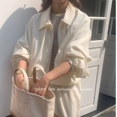 批发已出货 夏季防晒套装抽绳短外套+松紧腰<b class='q'>半身</b>裙休闲运动两件套装女