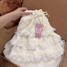 批发~芭蕾风甜美层层<b class='q'>蕾丝</b>花边蛋糕裙蓬蓬半身短裙