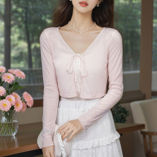 批发已出货针织开衫女2026春夏新款短款小坎肩外搭小披肩防嗮小外套