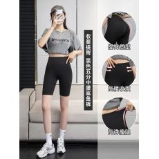 批发鲨鱼裤女外穿夏季薄款高腰收腹提臀显瘦瑜伽骑行五分打底短裤