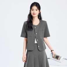 批发<b class='q'>女士</b>职业装西服套装女2025春季新款高级感气质洋气OL长袖<b class='q'>西装外套</b>