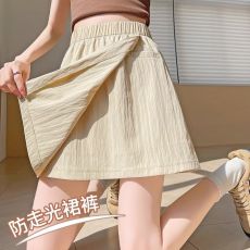 批发降价清货，<b class='q'>库存</b>冰丝山本裙裤女夏防走光运动外穿五分短裤