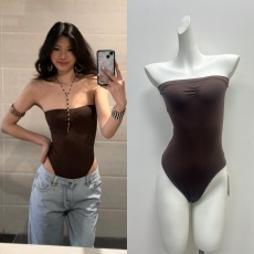 批发CCUP SPACE 辣妹紧身性感修身曲线无肩带抹胸女<b class='q'>连体</b>一体式<b class='q'>塑</b><b class='q'>身</b><b class='q'>衣</b>