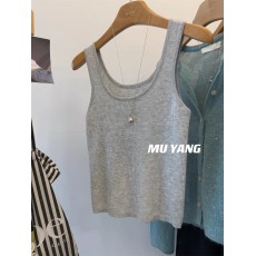 批发MUYANG 宝藏内搭！亲肤弹力修身显瘦细小背心女百搭打底上衣