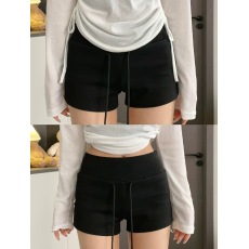 批发原版质量 美式辣妹低腰短裤女夏季新款修身抽绳<b class='q'>运动包</b>臀热裤