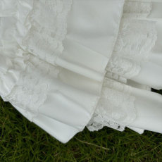 批发创峰广州面料手感好<b class='q'>白色</b>蕾丝蛋糕裙半身裙小个子a字裙蓬蓬裙