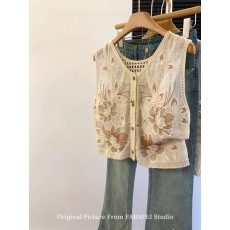 批发韩国东大门气质优雅修身显瘦性感半高领无袖针织背心T恤<b class='q'>上衣</b>女士