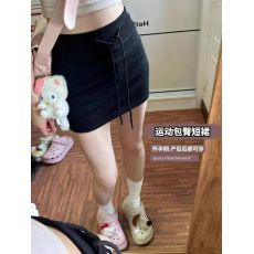 批发黑色半身裙女夏<b class='q'>大码</b>裙子卫衣运动短裙a字小个子春秋包臀新款半裙