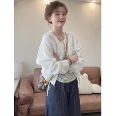 批发亚麻开衫短款防晒外套女2025新款爆款夏季休闲百搭薄款防晒衣女款