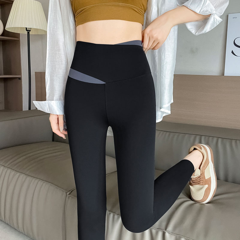 MY6890# 春夏鲨鱼裤女外穿紧身收腹提臀瑜伽裤跑步健身裤女裝貨源服裝批...