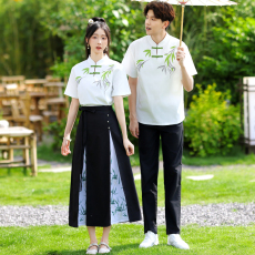 批发已出货 实拍 情侣装班服初中高中学生复古中式<b class='q'>演出服</b>民国风套装