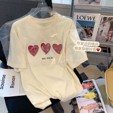 批发足码原版外贸夏季新款短袖<b class='q'>T</b><b class='q'>恤</b>女韩版宽松慵懒<b class='q'>原宿</b><b class='q'>上衣</b>chic港