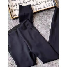 批发2025夏装超火弹力鲨鱼皮打底九分紧身健美<b class='q'>拉链</b>裤黑色无痕外穿女潮