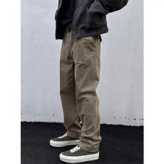 批发美式青少年牛仔裤男款水洗做旧磨破直筒伐木工装裤<b class='q'>修身</b>长裤子男