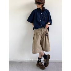 批发春季新品韩风气质复古蓝色牛仔<b class='q'>衬衫</b><b class='q'>男</b>女宽松版水洗工装风外套
