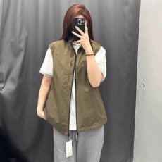 批发男女同款夏季轻薄防风防水纯色背心<b class='q'>马甲</b>户外运动工装登山钓鱼<b class='q'>马夹</b>